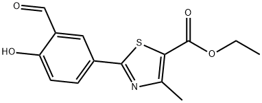 2-(3-甲酰基-4-羟基苯基)-4-甲基噻唑-5-甲酸乙酯