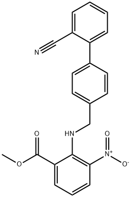 甲基2-((2`-氰基联苯-4-基)甲氨基)-3-硝基苯甲酸甲酯