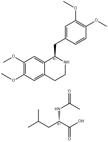 R-四氢罂粟碱-N-乙酰-L-亮氨酸盐