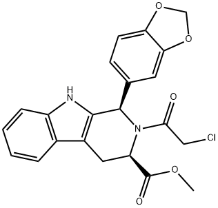 (1R,3R)-1-(1,3-苯并二氧戊环-5-基)-2-(氯乙酰基)-2,3,4,9-四氢-1H-吡啶并[3,4-B]吲哚-3-羧酸甲酯