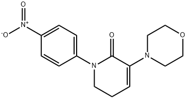  5,6-二氢-3-(4-吗啉基)-1-(4-硝基苯基)-2(1H)-吡啶酮